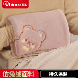 赛亿（Shinee） 热水袋暖手宝暖宝宝暖水袋充电暖手袋电热暖水宝热水袋充电 智能防爆 取暖神器 亲肤免拆双插-维尼熊