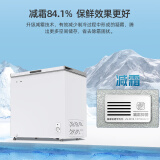 美菱(MELING)201升 家用商用冰柜 一级能效冷藏冷冻转换冰柜BC/BD-201DT 白色 201L