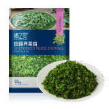 浦之灵 田园荠菜馅 350g/袋 野菜馄饨饺子包子馅 冷冻预制蔬菜 健康轻食