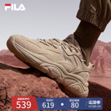 FILA斐乐男鞋男子跑鞋MARS II火星二代复古运动鞋减震男鞋 驼丝锦-DO 39