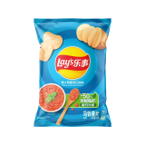 乐事（Lay's）薯片 意大利香浓红烩味 75克 休闲零食 膨化食品