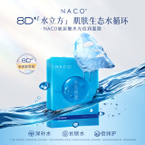 NACO玻尿酸补水面膜保湿锁水改善干燥暗沉提亮1盒（10片）