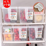 家の物语（KATEI STORY）日本水果盒冰箱收纳盒带盖保鲜盒冷冻大号食品级鸡蛋盒厨房收纳盒