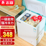 志高（CHIGO）小冰柜家用冷冻小型一级节能省电迷你卧式冷藏保鲜储母乳冷柜 一级能效-42L-单温单门