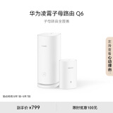 华为凌霄子母路由 Q6（1母1子套装）AX3000Mbps 千兆路由器 全屋WiFi 6+  电力线版 无线穿墙王 电力猫