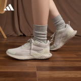 adidas ALPHABOUNCE BEYOND休闲跑步鞋男女阿迪达斯官方轻运动 浅棕色 36(220mm)