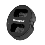 劲码（KingMa） NP-FW50电池充电器索尼ZVE10 a6000 A7M2 a6400 DSC-RX10、a6300、a5000、a6100、NEX-7微单相机 双充充电器
