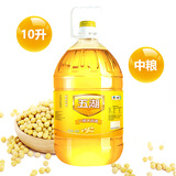 五湖 大豆油 食用油一级大豆油10l 中粮出品