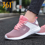 361度女鞋 跑步鞋女运动鞋2019冬季新款361女鞋透气慢跑鞋旅游鞋r