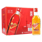 和酒金色年华五年陈 375ml*8瓶特型半干型黄酒13.5度上海老酒礼盒装