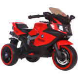 孩智乐儿童电动车摩托车可坐人三轮车男女宝宝3-4-5-6岁小孩电动车 普通电瓶单驱-大红