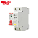 德力西电气（DELIXI ELECTRIC）DZ47SLES-2P-C63-30mA-AC型 升级款小尺寸漏电保护断路器 漏保空气开关 