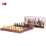 UB友邦中号仿木制国际象棋2656