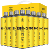 金特（ISKING）青岛特产精酿原浆啤酒整箱扎啤全麦清爽原浆啤酒1L*8大桶礼盒装 金特黄啤 1L 8桶 礼盒装