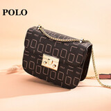 polo 女包时尚复古单肩包潮流斜挎包大容量百搭女士包包341p351j