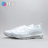 烽火nike air max 98 耐克 男款 白银 复古气垫跑鞋 cd1538 640744