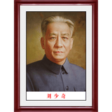 毛主席像墙画画像头像装饰画伟人名人十大元帅挂画领导人壁画新中式