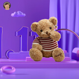 可爱毛衣泰迪熊公仔毛绒玩具40cm小熊玩偶床上抱枕娃娃情人礼物