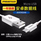 品胜（PISEN） Micro充电线安卓数据线USB接口充电器线华为OPPO小米vivo魅族等适用 Micro USB 1.5米 【白色】 套餐以赠品形式体现/无赠品