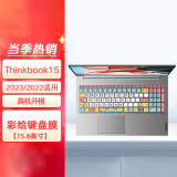 优微客 适用于联想ThinkBook 15 2023/2022款15.6英寸轻薄笔记本专用配件 独角兽彩绘硅胶键盘膜