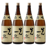 日本清酒菊姬先一杯纯米酒1.8l原装进口日式洋酒日本发酵酒 4瓶装