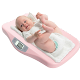 汇宝（HUIBAO） 汇宝婴儿称宝宝体重秤电子称婴儿专用成长体重秤家用新生儿秤精准婴幼儿电子秤 粉色