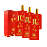 五粮液股份公司出品 中华酒 39度 浓香型白酒 500ml*6瓶 整箱装