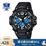 卡西欧(casio)sport mcw-100h休闲时尚运动男表石英手表 mcw-100h-1a2