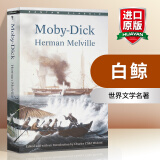 英文原版小说 白鲸  Moby Dick 赫尔曼·麦尔维尔著长篇小说 世界文学