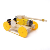 IMVE儿童科技小制作模型DIY手工拼装套装实验发明比赛六一儿童节礼物 DIY电动小坦克