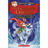 学乐 老鼠记者与幻想王国7：魔法的魅力 英文原版进口 儿童漫画桥梁书 Geronimo Stiliton The Enchanted Charms （7-12岁）