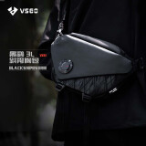 VSGO微高摄影包户外休闲摄影黑鹞通勤胸包微单反相机包单肩包防水耐用器材收纳包
