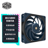 酷冷至尊(CoolerMaster) Mobius120 OC 莫比乌斯机箱风扇 双滚珠轴承/环状连页扇/加速风道/转速控制