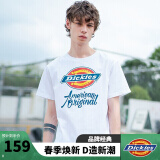 dickiesDickies 时尚字母LOGO印花短袖T恤 DK007087   白色 XXL