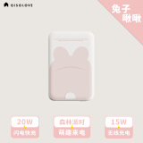 磁吸充电宝超薄小巧便携magsafe无线适用于苹果13iPhone12快充移动电源10000mAh 兔子啾啾