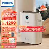 飞利浦（PHILIPS）无雾加湿空气净化一体机 母婴健康 家用卧室去甲醛去异味大容量3L水箱大空间适用AC2726/00