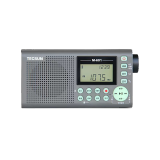 德生（Tecsun） PL-380收音机全波段老年人 数字调谐立体声高考英语四六级校园广播半导体学生 M-601灰色可插卡