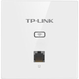 TP-LINK AP450I-POE薄款（方）  450M无线86型面板式AP 企业级酒店别墅全屋 wifi接入 POE供电 AC管理
