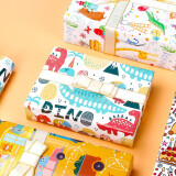 TaTanice 包装纸 母亲节礼物礼品包装纸生日礼物纸 6张+贴纸+丝带