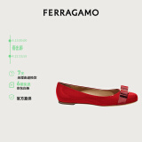 菲拉格慕（Ferragamo）女士芭蕾平底鞋 0592125_1D _60/36.5码 礼物 送女友
