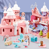 雅斯妮娃娃别墅公主玩具女孩城堡变形声光换装洋娃娃儿童过家家生日礼物