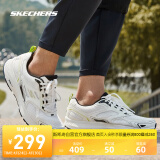 斯凯奇丨Skechers男子轻弹羽毛球鞋减震轻便跑步鞋子休闲运动鞋220034