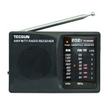 德生（Tecsun） R202T袖珍式两波段收音机英语听力四六级考试 本款+耳机