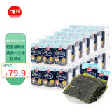 海牌菁品 韩国进口 童趣橄榄油海苔传统口味5g*36包 零食儿童便携野餐180g