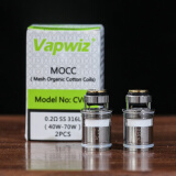 ud正品 vapwiz pollux 22宝莱思双子星电子烟雾化器 成品芯 雾化芯1盒