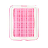 爱丽思 IRIS 狗厕所 防撕咬平板敞开式带网格宠物用品TFT65011 M粉色