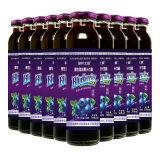 神州北极 大兴安岭野生蓝莓果汁 300ml*10瓶 果汁含量≥60% 蓝莓汁 野生蓝莓饮料 一箱装