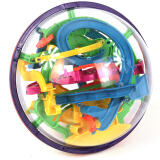 YIER迷宫球儿童玩具创意男孩女手抓3D减压魔方立体走珠魔幻球生日礼物 168关迷宫球935A