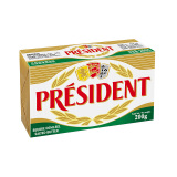 总统（President）法国进口发酵型动脂黄油 咸味 200g  烘焙原料  早餐 面包