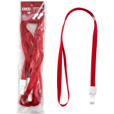 优和（UHOO）工作牌挂绳 工牌挂绳厂牌胸卡证件卡套挂绳 吊绳 宽度1.0cm 大红6根/包 6737